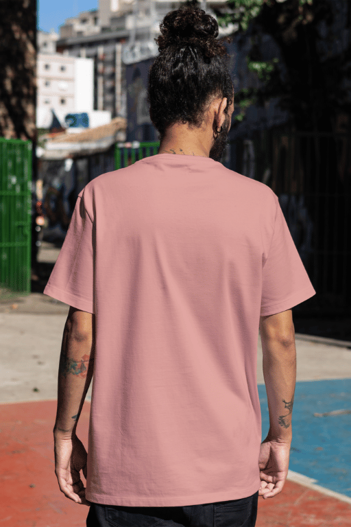 Heavy Terry Signature Flamingo Oversized T-Shirt - Image 3
