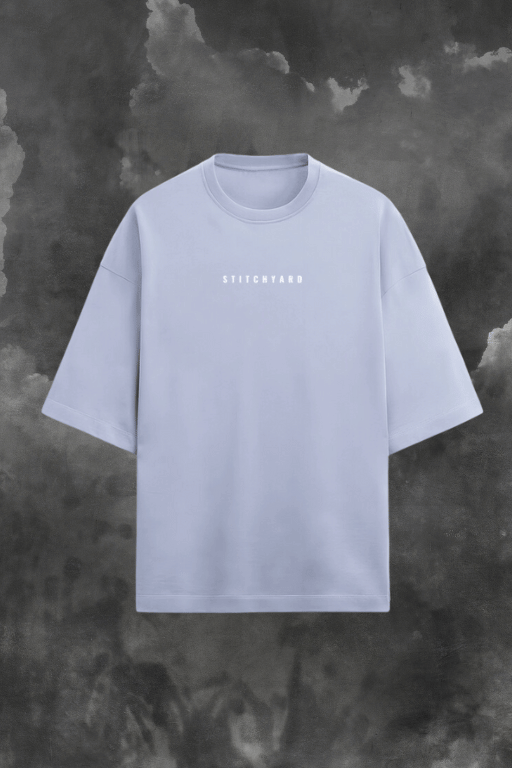 Heavy Terry Signature Lavender Oversized T-Shirt - Image 3