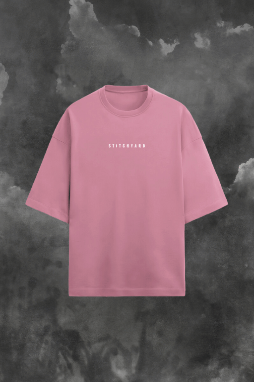 Heavy Terry Signature Flamingo Oversized T-Shirt - Image 2
